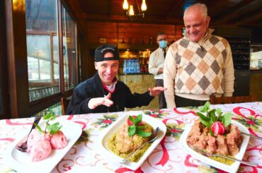 Extreme LEBANESE FOOD in Jezzine!! Kibbeh Naaye + Attractions | Lebanon