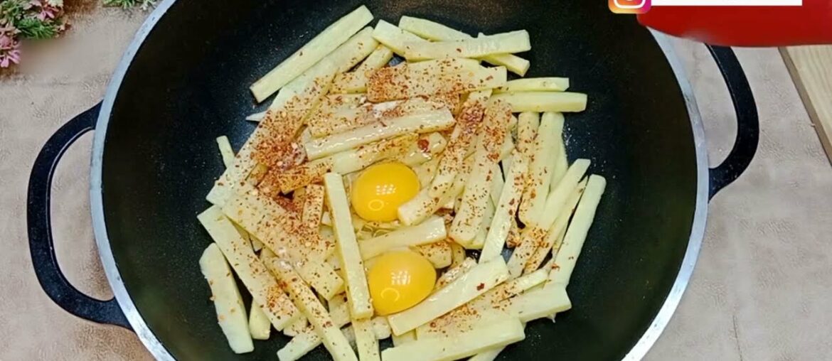 Crispy Egg French Fries Recipe | Easy Egg French Fries | Egg Snacks Recipe |  Ramzan Special