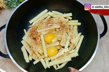 Crispy Egg French Fries Recipe | Easy Egg French Fries | Egg Snacks Recipe |  Ramzan Special