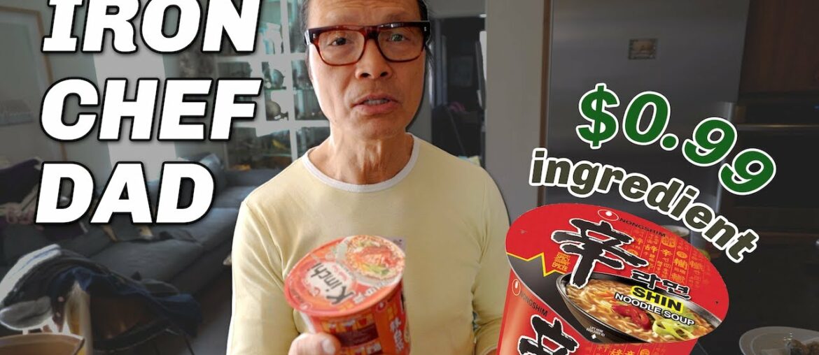 Iron Chef Dad's Turns $1.00 Ramen GOURMET.