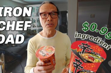 Iron Chef Dad's Turns $1.00 Ramen GOURMET.