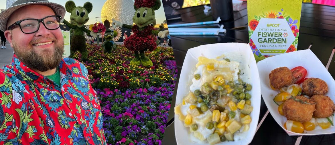 Epcot Flower & Garden Festival 2022 | Trying 20 Food & Drink Items With Friends | Walt Disney World Epcot Flower & Garden Festival 2022 | Trying 20 Food & Drink Items With Friends | Walt Disney World