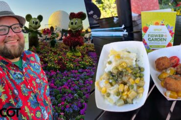 Epcot Flower & Garden Festival 2022 | Trying 20 Food & Drink Items With Friends | Walt Disney World