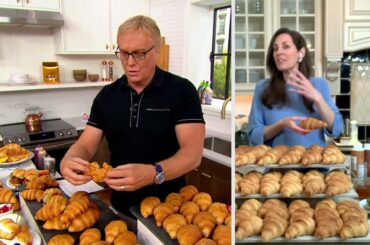 Authentic Gourmet 20, 40, or 60 French Butter Croissants on QVC