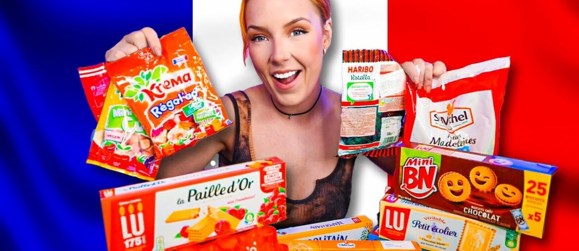 AUSTRALIAN TRIES FRENCH SNACKS