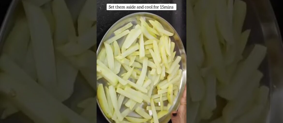 how to make french fries at home | french fries recipe #short