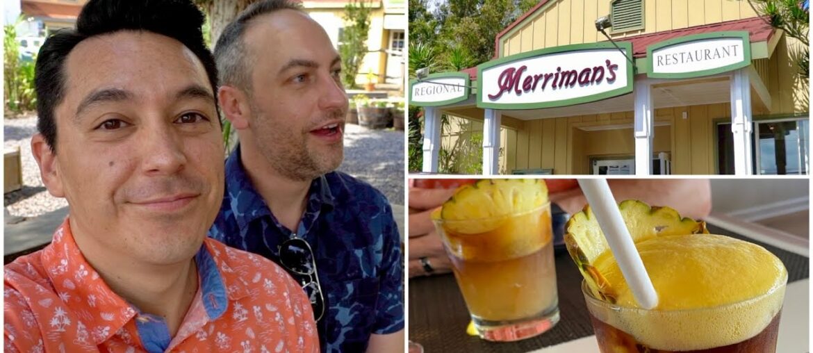 Waking Up In Hawaii & Lunch At Merriman's Regional Restaurant in Waimea | Big Island