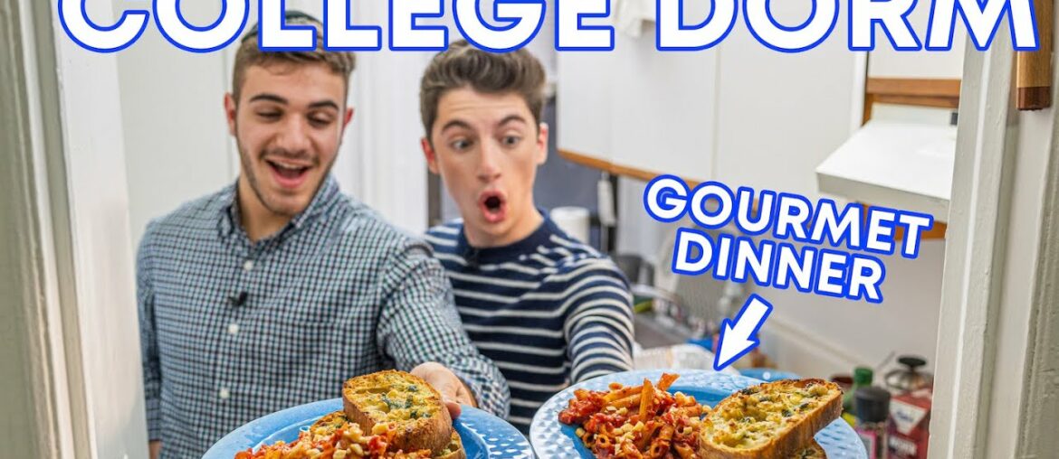 Cooking A Gourmet Dinner Date In A College Dorm | Eitan Bernath Cooking A Gourmet Dinner Date In A College Dorm | Eitan Bernath
