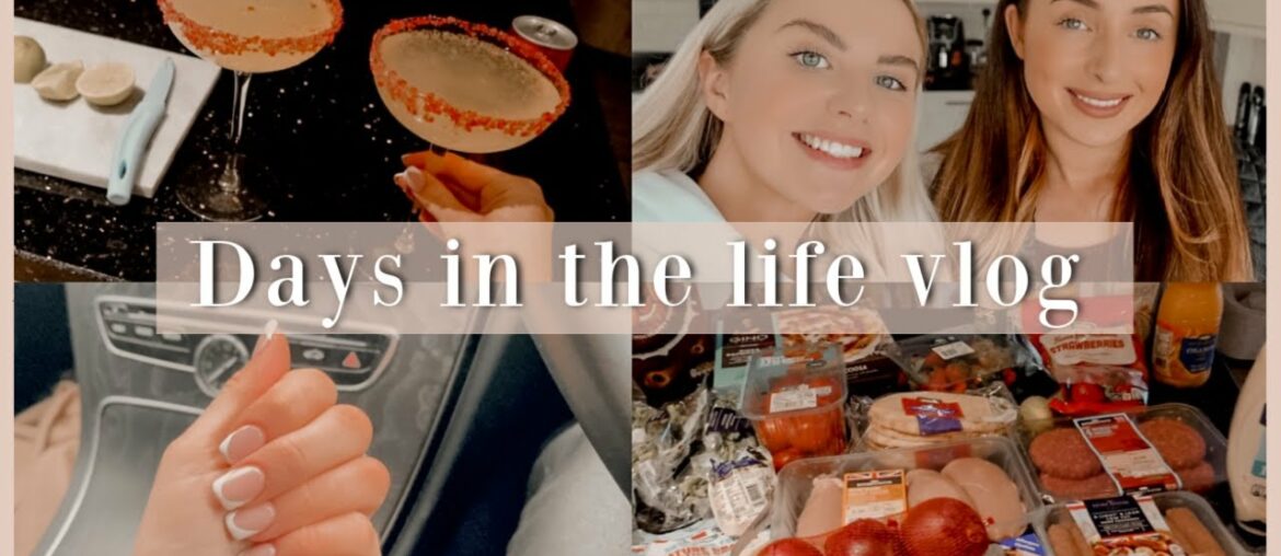 DAYS IN THE LIFE VLOG | Weekly Food Shop & Meal Ideas, Girly Sleepover & Cocktail Making! DAYS IN THE LIFE VLOG | Weekly Food Shop & Meal Ideas, Girly Sleepover & Cocktail Making!