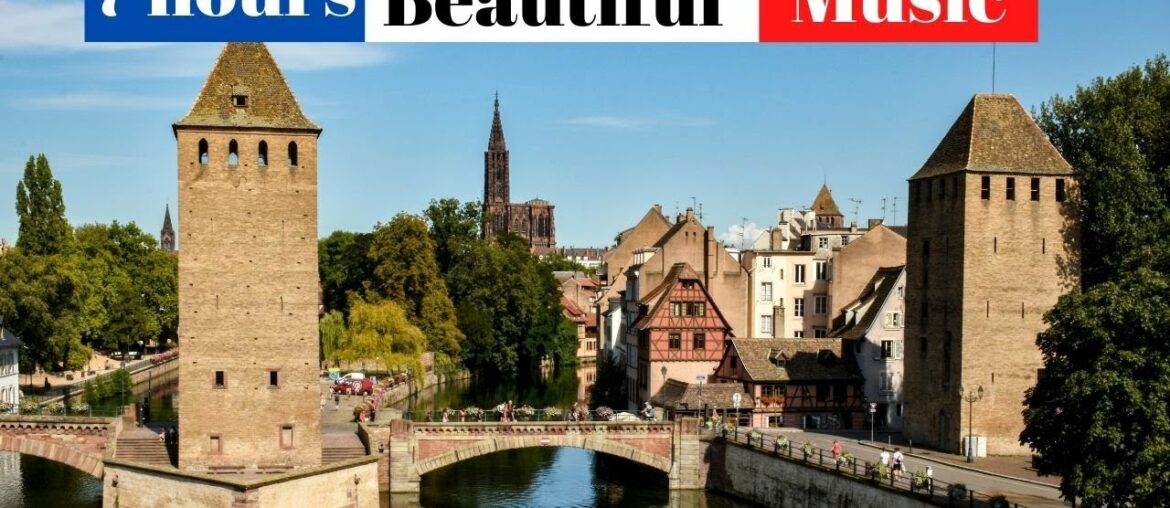 7 hours of relaxing music with beautiful pictures from France's wine cellars