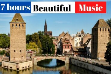 7 hours of relaxing music with beautiful pictures from France's wine cellars