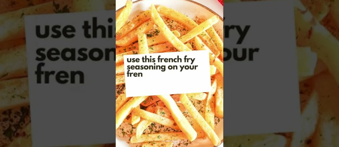 French fry seasoning |Chips Spice (recipe ingredients in description) #shorts French fry seasoning |Chips Spice (recipe ingredients in description) #shorts