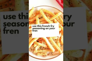 French fry seasoning |Chips Spice (recipe ingredients in description) #shorts