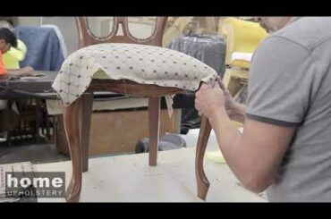 Home Upholstery Sydney - Upholstering a dining chair