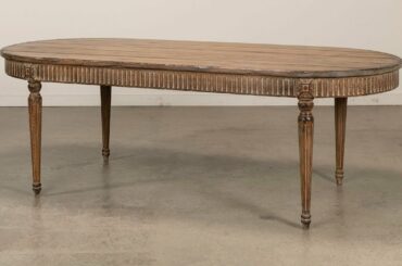 52748 - French Antique Reproduction Dining Table