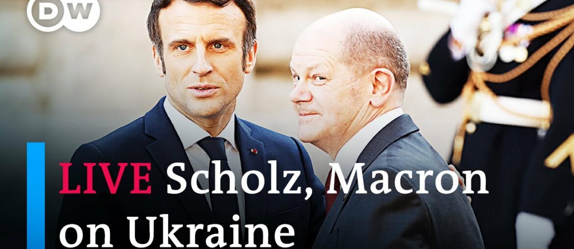 WATCH LIVE German Chancellor Scholz and French President Macron speak after EU crisis summit