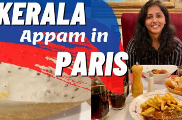 KERALA APPAM in PARIS ! | Foods to Try in Paris | Paris Food Vlog Malayalam | Eng CC