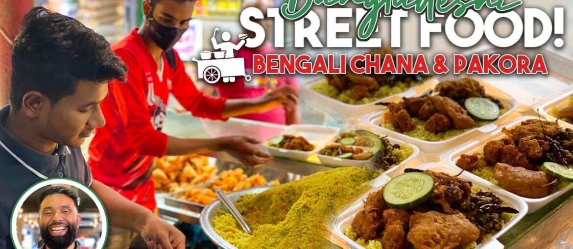 Bangladeshi Street-Food Favourite! Chana, Daal Pakora (Pyazi), Aloo Chop, Vegetable Pakora