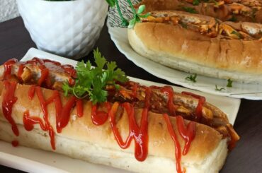 Chicken french roll recipe by Saiyed Sisters l Chicken hot dog recipe l #Ramadanrecipes