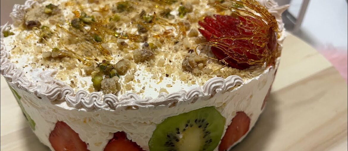 Charlotte au fruit  , French recipe, from chef Morad