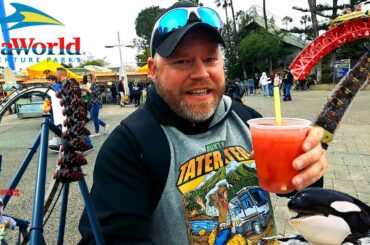 Mardi Gras @ Sea World San Diego ~ Monster Coasters & Killer Whales!