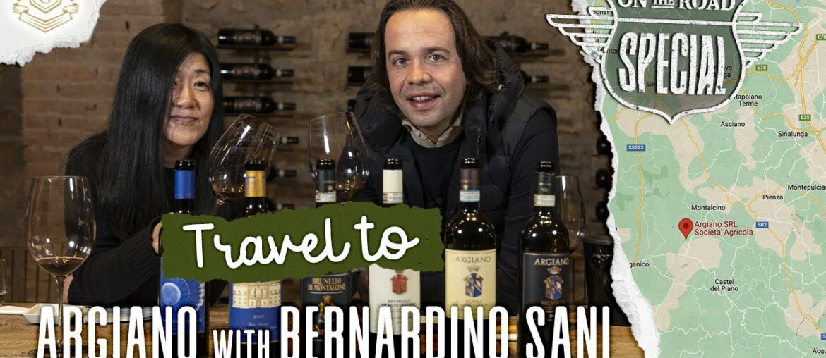 Travel Italy: Argiano Winery in Tuscany (On the Road w/ Stevie Kim) Bernardino Sani Interview Part 1 Travel Italy: Argiano Winery in Tuscany (On the Road w/ Stevie Kim) Bernardino Sani Interview Part 1