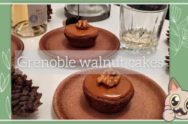 Enjoy a incredible walnut cake ! The little sweetness of the French Alps : the Grenoble walnut Cake