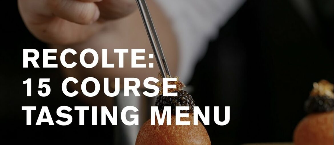 Recolte: 15 course tasting menu [nordic fine-dining]