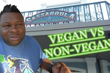 Sassagoula Floatworks and Food Factory vegan & non-vegan food review at Disney Port Orleans