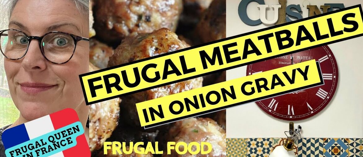 Frugal Meatballs & Gravy - #keto #lowcarb
