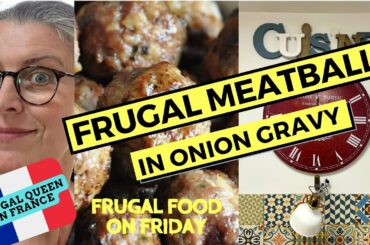 Frugal Meatballs & Gravy - #keto #lowcarb
