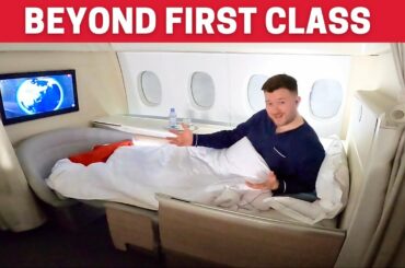 12 hrs on Air France First Class - From Paris to Mexico City