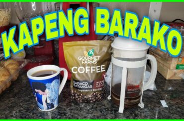 HOW TO FRENCH PRESS KAPENG BARAKO