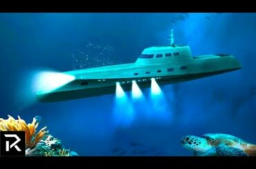 Underwater Submarine Hotel For Billionaires