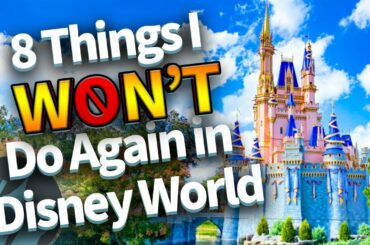 8 Things I Won't Do Again in Disney World