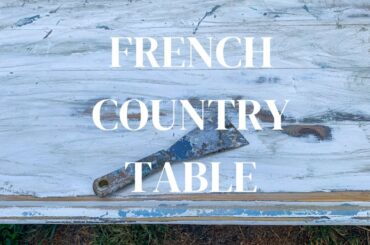 French Country Inspired Table Makeover