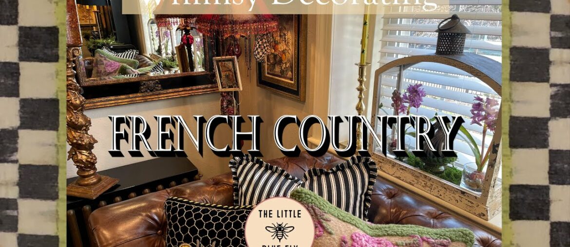 *Spring Home Inspiration* || Whimsy French Country Decorating || New Furniture In The Living Room