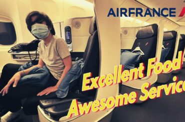 Air  France Business Class 777 Los Angeles to Papeete, Tahiti