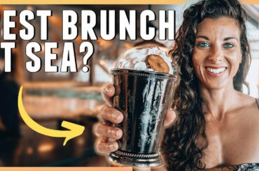 The Mason Jar! My Sea Day Brunch at Royal's NEWEST Restaurant  - Wonder of the Seas Day 2