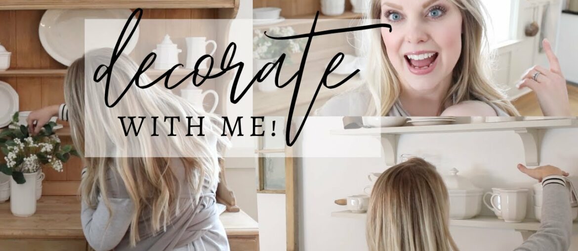 Spring DECORATE with Me! Dining Room Edition!