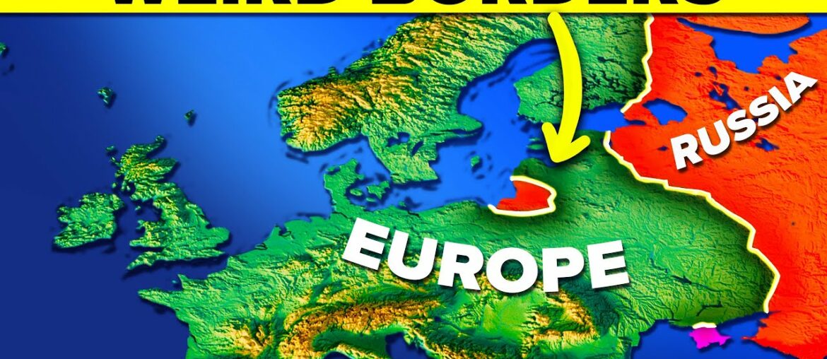 Weird Country Borders Around the World Weird Country Borders Around the World