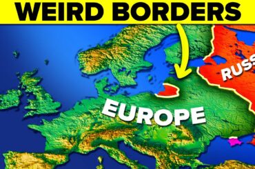 Weird Country Borders Around the World