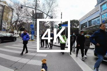 Shanghai Walk Former French Concession Area - The 10th Day of CNY [4K HDR]