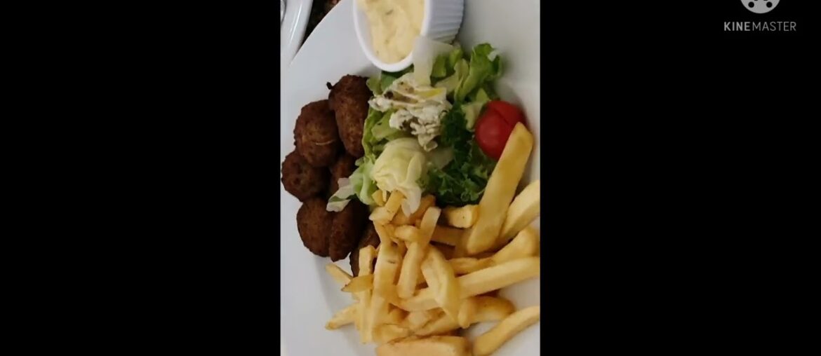 Meatballs and french fries recipe#short