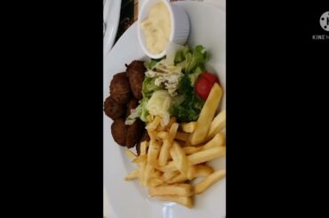 Meatballs and french fries recipe#short