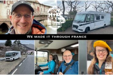 We made it to mid France and camped on King Louis' front lawn.