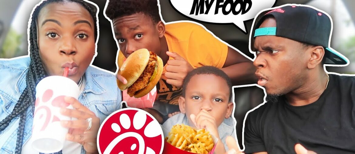 Saying WE'RE NOT HUNGRY then EATING all of OUR DAD FOOD *Hilarious*