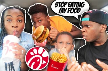 Saying WE'RE NOT HUNGRY then EATING all of OUR DAD FOOD *Hilarious*