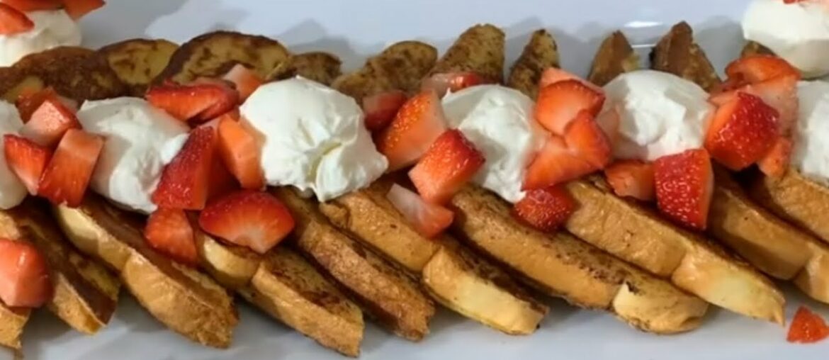 How to make Strawberry Cheesecake French Toast