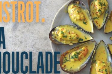 La Mouclade  the next level mariniere mussels. ( Bistrot food)